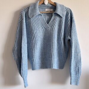 John + Jenn Collared Knit Pullover Sweater
